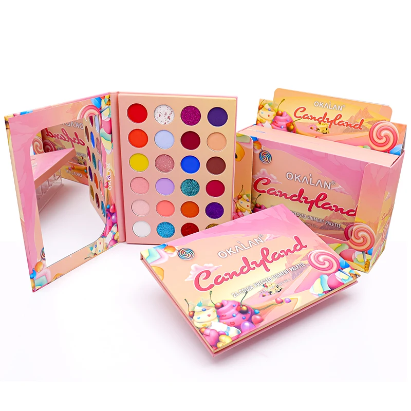 Custom logo Private Label Makeup Glitter Matte Colors 24 Colors Holographic Eyeshadow Palette
Custom logo Private Label Makeup Glitter Matte Colors 24 Colors Holographic Eyeshadow Palette