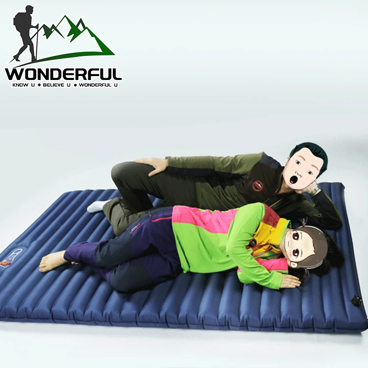 Lightweight Outdoor Thickened Damp Proof Double Portable Folding Self Inflating Camping Sleeping Air Pad
Lightweight Outdoor Thickened Damp Proof Double Portable Folding Self Inflating Camping Sleeping Air Pad