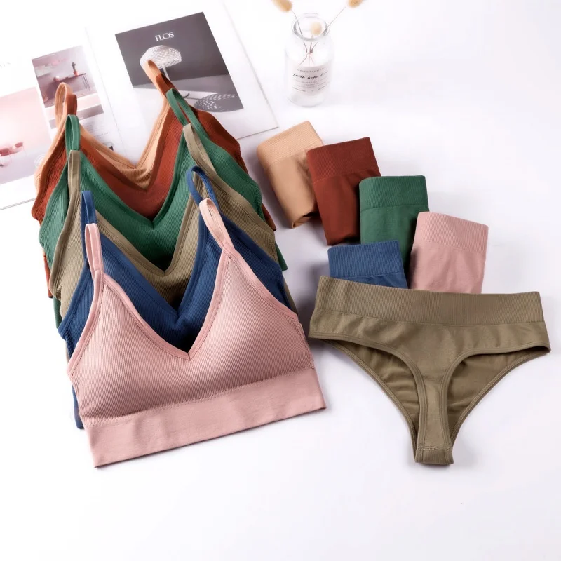 Sexy Women Pantie and Bra Sets Seamless Ladies Panties Briefs Wireless Womens Bra and Panties Sets
Sexy Women Pantie and Bra Sets Seamless Ladies Panties Briefs Wireless Womens Bra and Panties Sets
