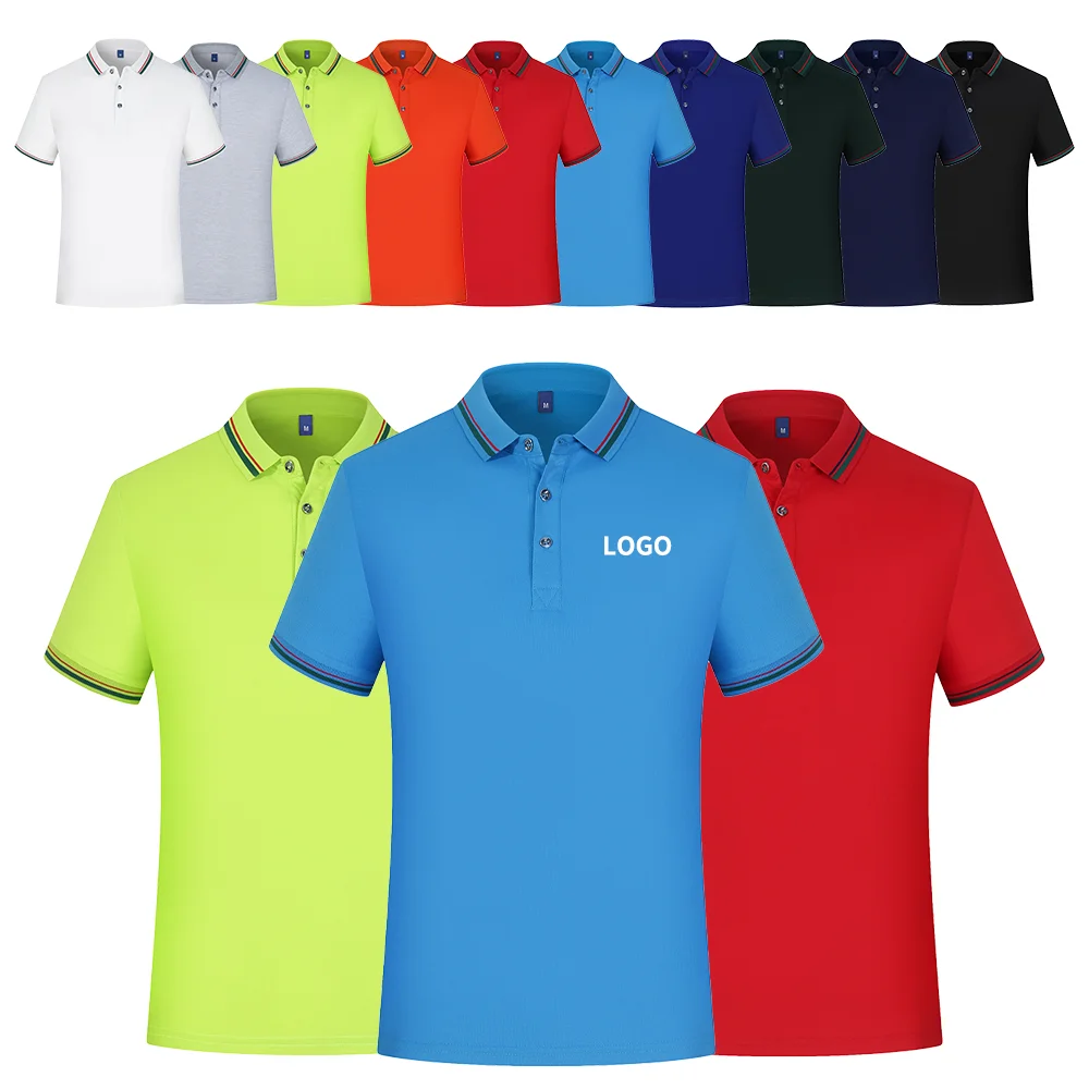 OEM wholesale printed t-shirts custom logo polo shirts breathable unisex cotton polo shirts in bulk
OEM wholesale printed t-shirts custom logo polo shirts breathable unisex cotton polo shirts in bulk