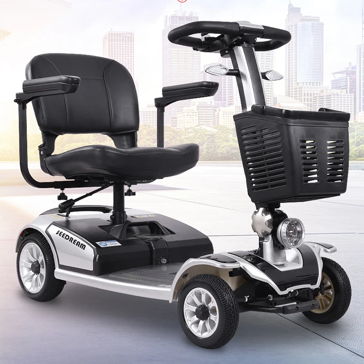 Hot Sale Adult Moped 24v 20ah Motor 4 Wheeler E Bicycle For Elderly Electric Mobility Scooter
Hot Sale Adult Moped 24v 20ah Motor 4 Wheeler E Bicycle For Elderly Electric Mobility Scooter