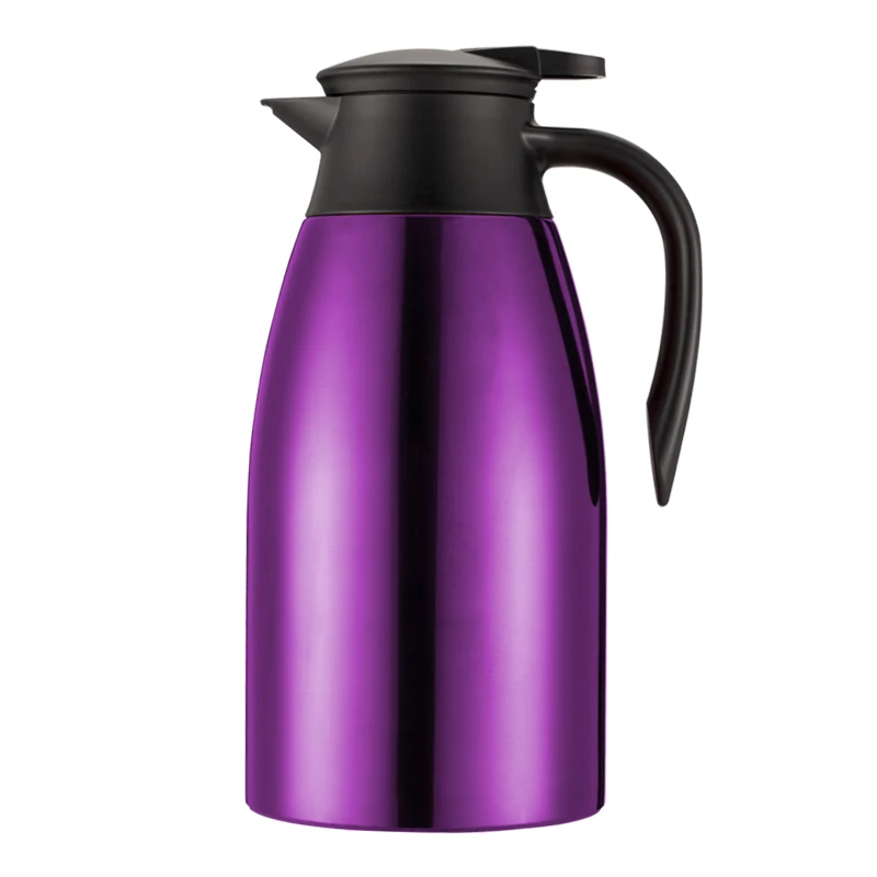 Long life server high quality double wall stainless steel kettle coffee pot flasks for carry hot water or cold drink
Long life server high quality double wall stainless steel kettle coffee pot flasks for carry hot water or cold drink