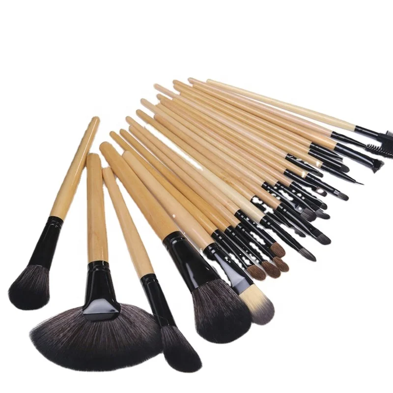 24 pcs Professional Cosmetics Eyebrow Powder Foundation Shadows Pinceaux Kits Tools Makeup Brush Sets With PU Bag
24 pcs Professional Cosmetics Eyebrow Powder Foundation Shadows Pinceaux Kits Tools Makeup Brush Sets With PU Bag