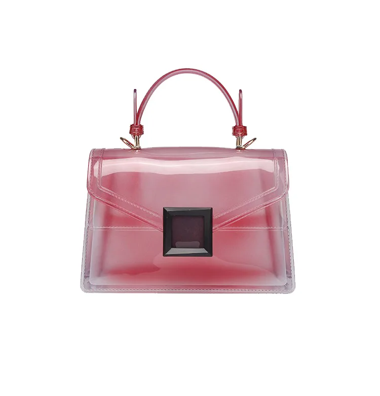 Transparent Jelly candy Purse for women Fashion Pvc Beach Handbags summer color crossbody bag Transparent PVC hand bag big lock
Transparent Jelly candy Purse for women Fashion Pvc Beach Handbags summer color crossbody bag Transparent PVC hand bag big lock