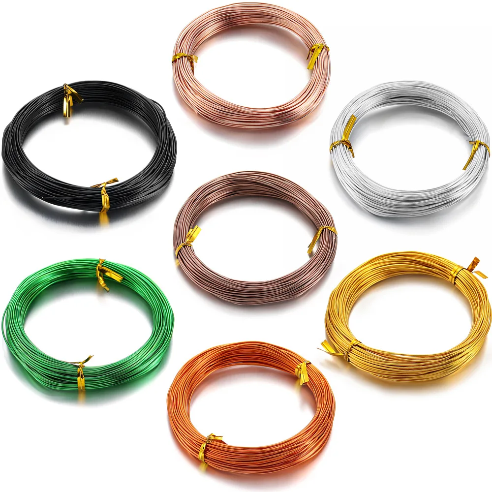 Hot sale classic DIY beaded accessories aluminum wire 1-2mm color alumina wire, Black brown oxblood red golden green rose gold silvery
Hot sale classic DIY beaded accessories aluminum wire 1-2mm color alumina wire, Black brown oxblood red golden green rose gold silvery