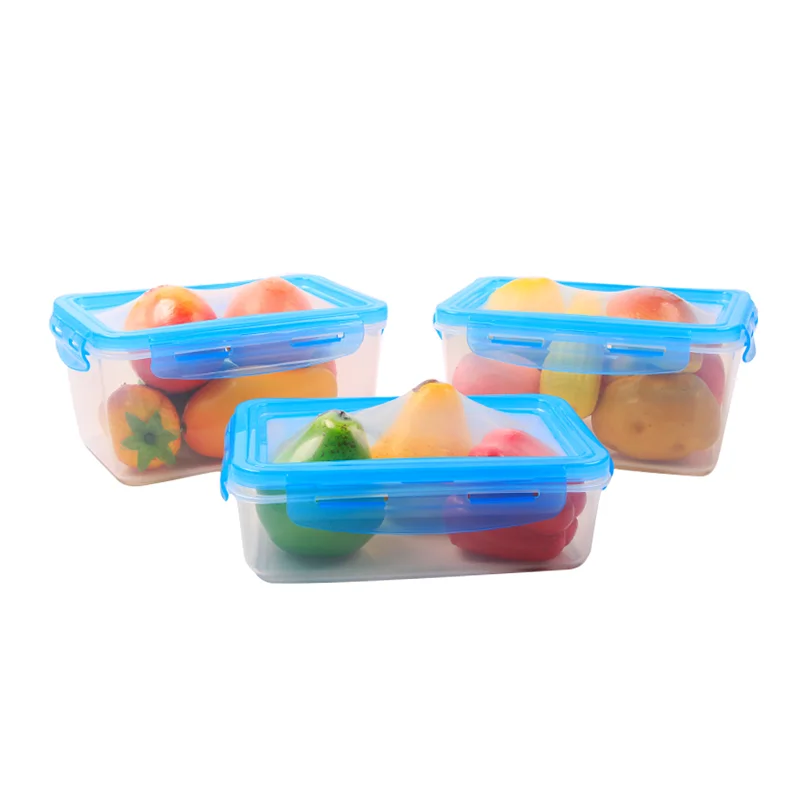 Gepai new design product food grade silicone flexible lid cover plastic bento lunch box fresh fruit vegetable storage box, Blue and customized
Gepai new design product food grade silicone flexible lid cover plastic bento lunch box fresh fruit vegetable storage box, Blue and customized