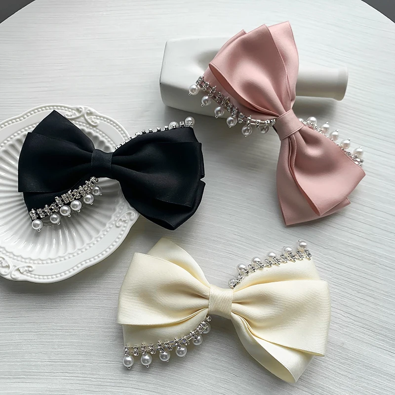 Vershal New Arrival Pearl Edge Bowknot Fabric Smooth Hair Clips Hair Jewelry For Women
Vershal New Arrival Pearl Edge Bowknot Fabric Smooth Hair Clips Hair Jewelry For Women