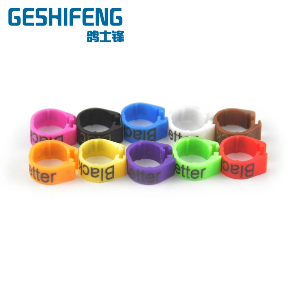 Plastic snap open plastic printing pigeon logo and name number on pigeon ring, Free
Plastic snap open plastic printing pigeon logo and name number on pigeon ring, Free