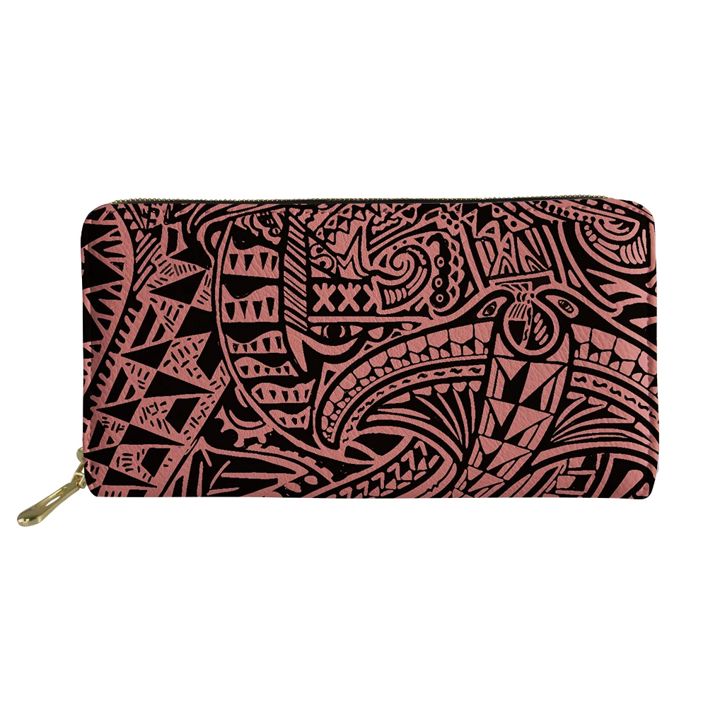 Wholesale Custom Wallet POD Polynesian Traditional Tribal Print Fashion Women Purses High Quality PU Leather Wallet For Ladies
Wholesale Custom Wallet POD Polynesian Traditional Tribal Print Fashion Women Purses High Quality PU Leather Wallet For Ladies