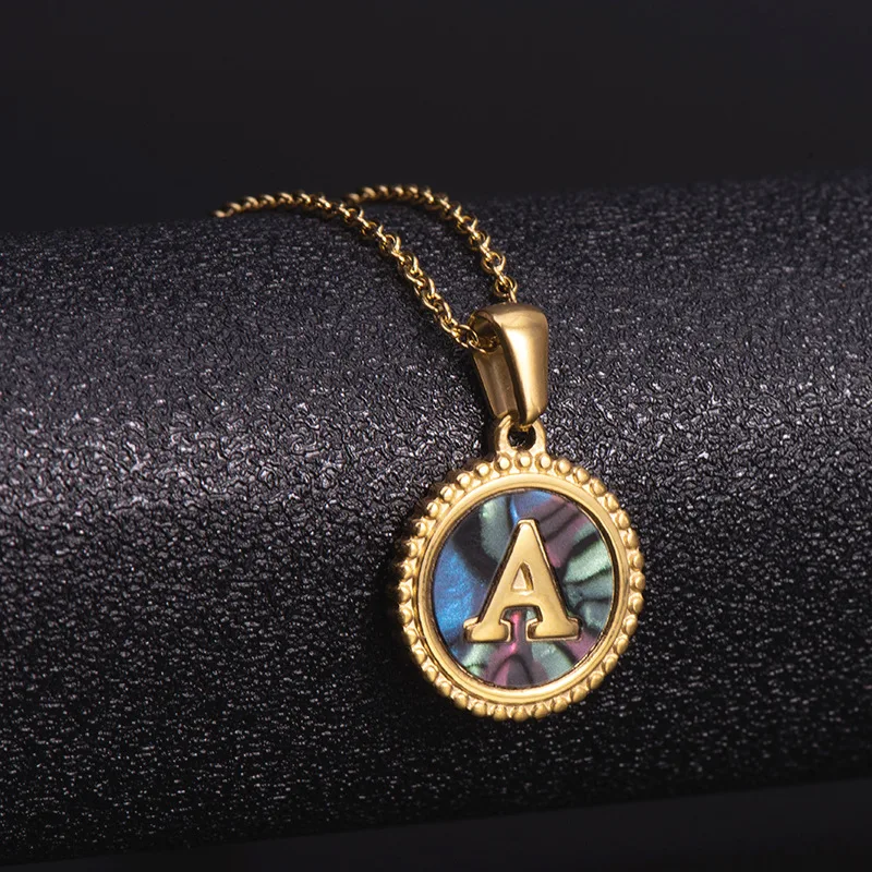 New Letter Necklaces Women's 18k Gold Initial Letter Necklace Abalone Shell Necklace for WOMEN
New Letter Necklaces Women's 18k Gold Initial Letter Necklace Abalone Shell Necklace for WOMEN