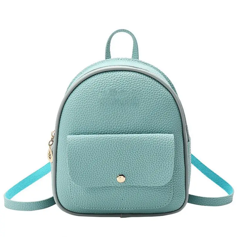 Women's Leather Backpack Fashion Mini Backpack School Bags for Teenage Girls Bagpack Cute Small Female Backpack, Black, blue, gray, pink, red
Women's Leather Backpack Fashion Mini Backpack School Bags for Teenage Girls Bagpack Cute Small Female Backpack, Black, blue, gray, pink, red