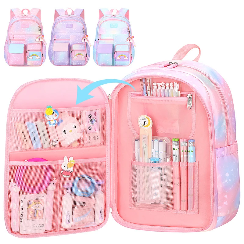 2023 Haslor New Popular Large Capacity Fashion rainbow Kids Backpack Waterproof Travel Backpack
2023 Haslor New Popular Large Capacity Fashion rainbow Kids Backpack Waterproof Travel Backpack