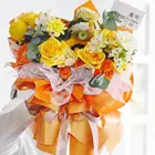 Shinewrap 2020 Dreamlike Color Brilliant Cover Flower Wrapping Paper Yiwu Offset Printing Paper