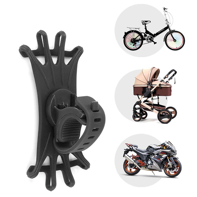 High Quality Four Claw Design Portable Support Smart mobile phone bicycle stand holder, Black 
High Quality Four Claw Design Portable Support Smart mobile phone bicycle stand holder, Black