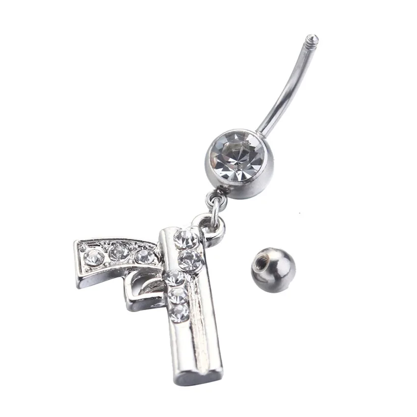 hot sale creative navel ring zircon stainless steel navel ring punk dainty body jewelry, As pic
hot sale creative navel ring zircon stainless steel navel ring punk dainty body jewelry, As pic