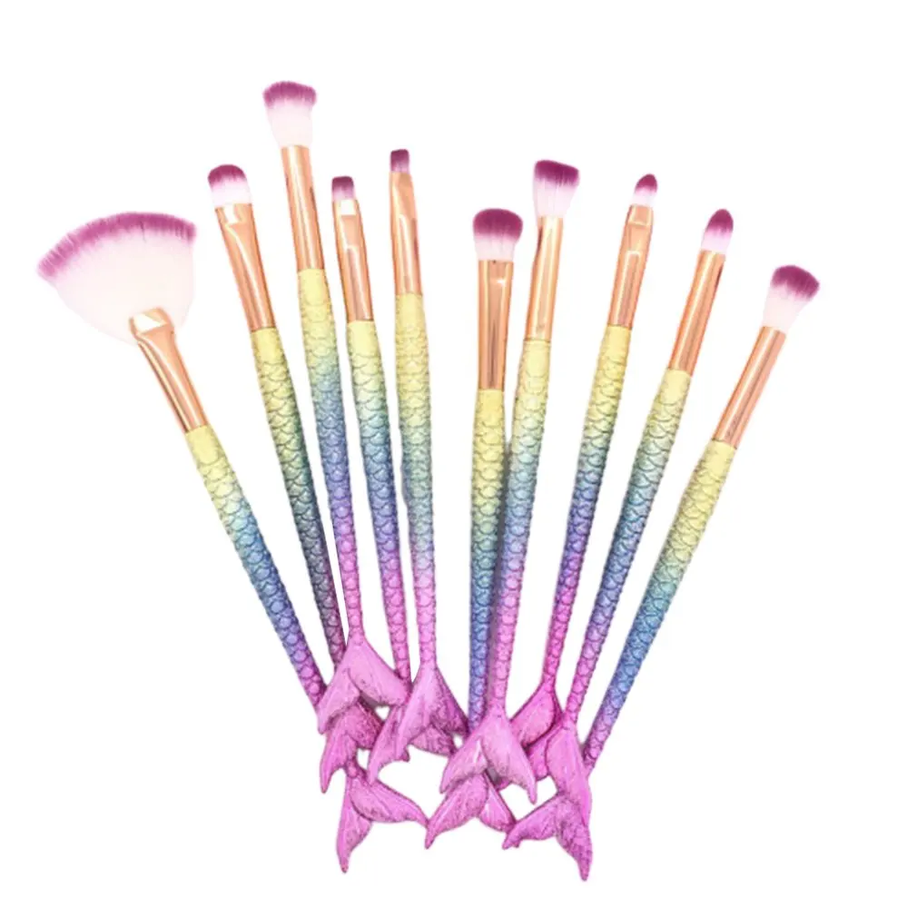 2020 hot selling private label 10pcs makeup brush set golden mermaid tail makeup tool brush eye makeup brushes kit, Gold,blue
2020 hot selling private label 10pcs makeup brush set golden mermaid tail makeup tool brush eye makeup brushes kit, Gold,blue
