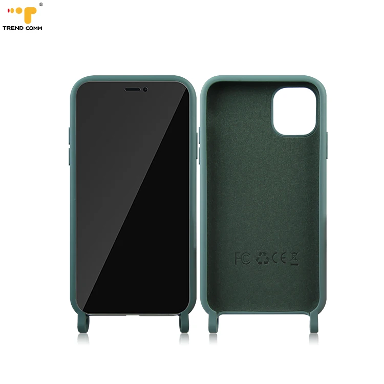 New Design Soft Silicone Back TPU Carbon Fibre Lanyard Cover Holder Sling Necklace For iPhone 11 Cell Mobile Phone Case
New Design Soft Silicone Back TPU Carbon Fibre Lanyard Cover Holder Sling Necklace For iPhone 11 Cell Mobile Phone Case