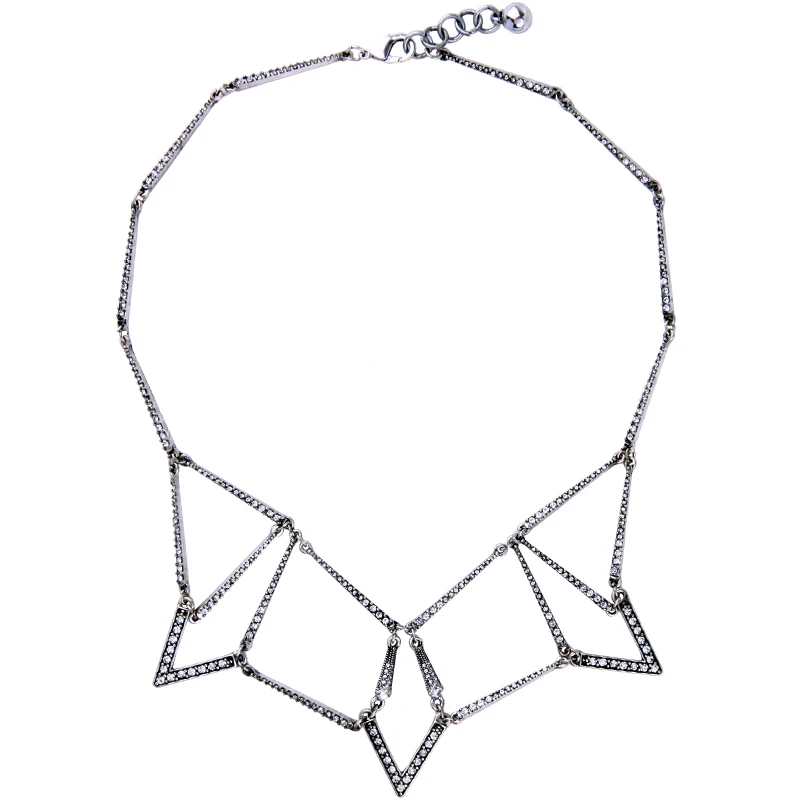 xl01688b Silver-plated Geometric Wild Polygon Fashion Sparkles Hiphop Style Luxury Crystal Ladies Necklace, As picture
xl01688b Silver-plated Geometric Wild Polygon Fashion Sparkles Hiphop Style Luxury Crystal Ladies Necklace, As picture