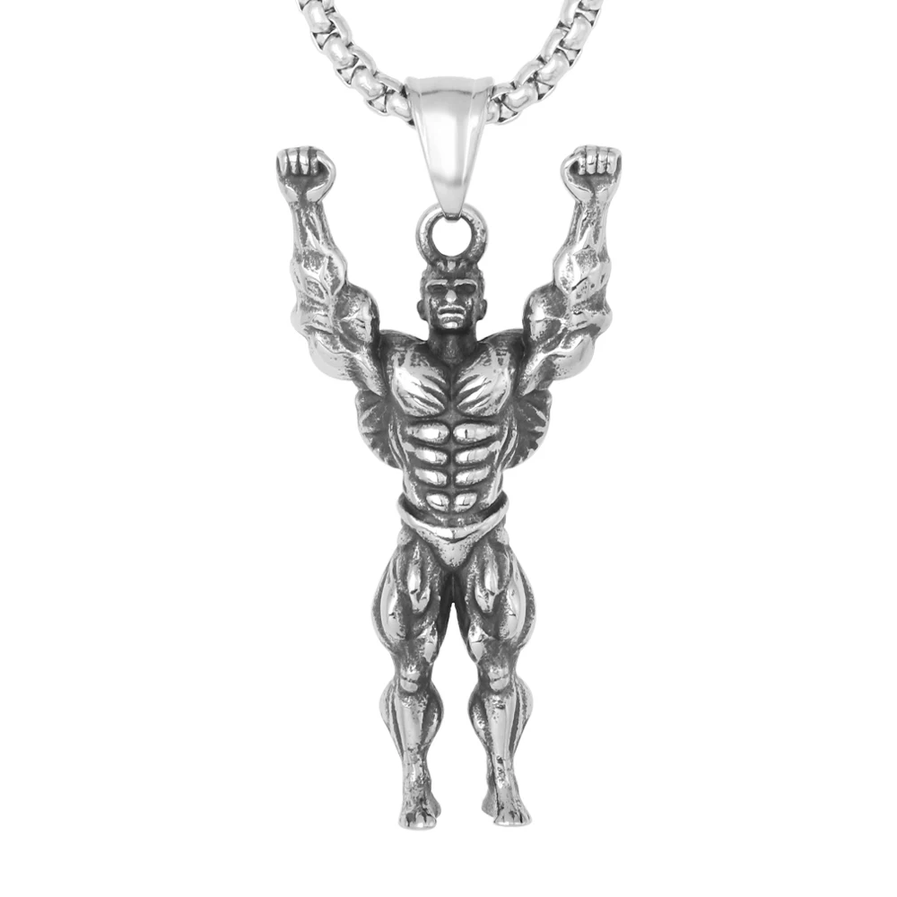 Personalized 3D Mockup Sport Muscle Fitness Jewelry Stainless Steel Mens Pendant Necklace
Personalized 3D Mockup Sport Muscle Fitness Jewelry Stainless Steel Mens Pendant Necklace