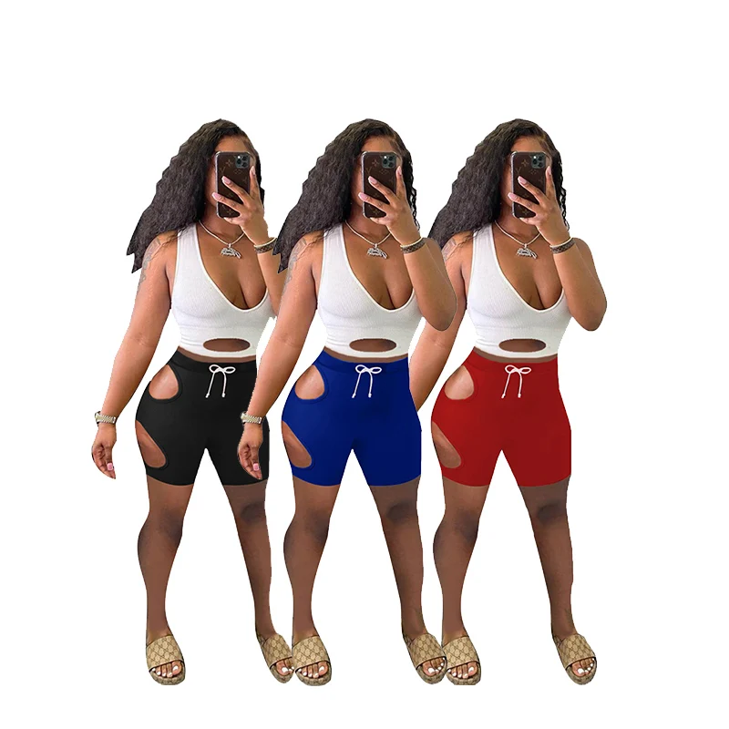 Wholesale hollow out outdoor lounge set short pants two piece biker short set 2021 women summer 2 piece matching sets
Wholesale hollow out outdoor lounge set short pants two piece biker short set 2021 women summer 2 piece matching sets