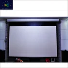 Electric projector screen / Wall & Ceiling Mounted Motorized projection screen for indoor or outdoor cinema screen