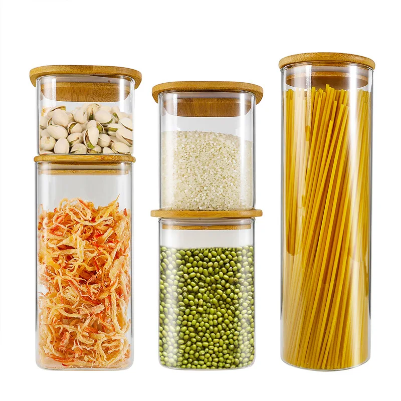 Kitchen Glass sealed storage Food Storage Pasta Container Jar bottle Storage, Transparent
Kitchen Glass sealed storage Food Storage Pasta Container Jar bottle Storage, Transparent