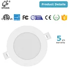 5 Years Warranty Premium Quality 4'' 9W Ultra Thin Recessed Ceiling Light