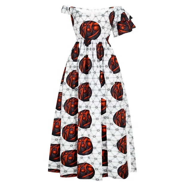 Women's Summer Hot Sale Digital Print African Dress Short Sleeve One Neck Sleeves Split Feminine Ankara dresses, Photo showed
Women's Summer Hot Sale Digital Print African Dress Short Sleeve One Neck Sleeves Split Feminine Ankara dresses, Photo showed