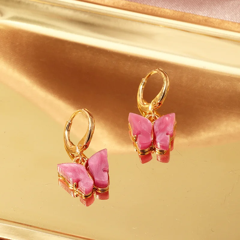 Popular women's butterfly earrings animal fragrance profuse acrylic earrings for women's party gifts, Picture shows
Popular women's butterfly earrings animal fragrance profuse acrylic earrings for women's party gifts, Picture shows