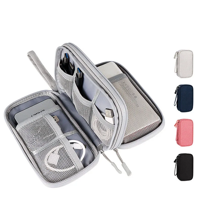 Waterproof Double Layer Electronics Travel Portable Cable Storage Bag Organizer for Cord Charger Flash Drive Phone
Waterproof Double Layer Electronics Travel Portable Cable Storage Bag Organizer for Cord Charger Flash Drive Phone
