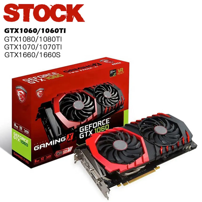 

In Stock Video Card GTX 1060 1070 Ti 1660 1660S Gaming Graphics Cards 8 GB Best Price Wholesale / GTX 1080 Ti GPU Graphics Cards