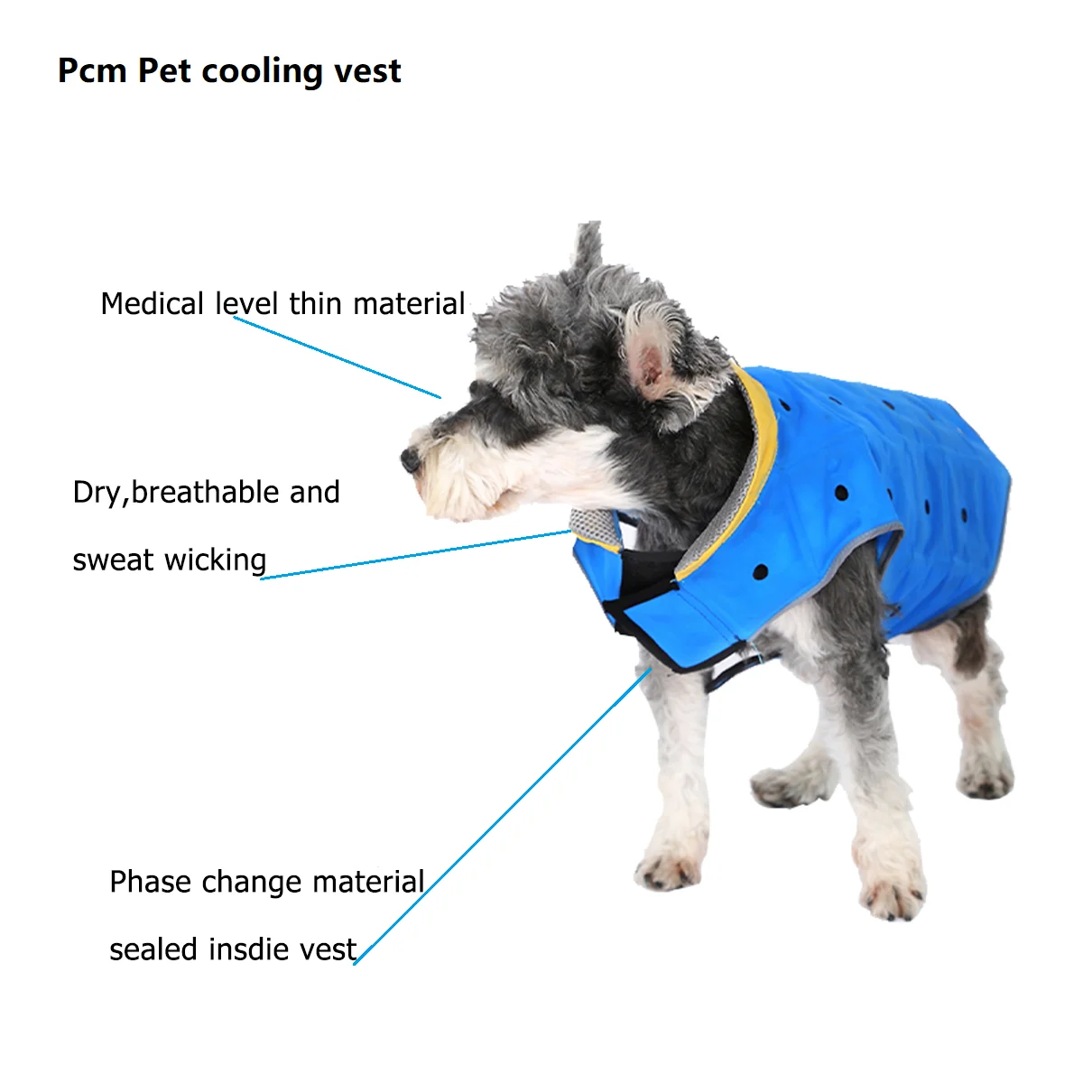 The Best Cool Performance PCM cooling clothes for dogs in Summer Cooling vest for pets
The Best Cool Performance PCM cooling clothes for dogs in Summer Cooling vest for pets