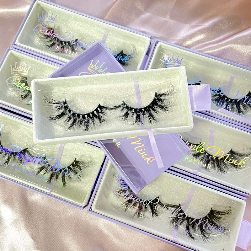 

2021 new arrivals full strip Lashes lashbox packaging private label 3d real mink eyelashes vendor customized boxes, Natural black