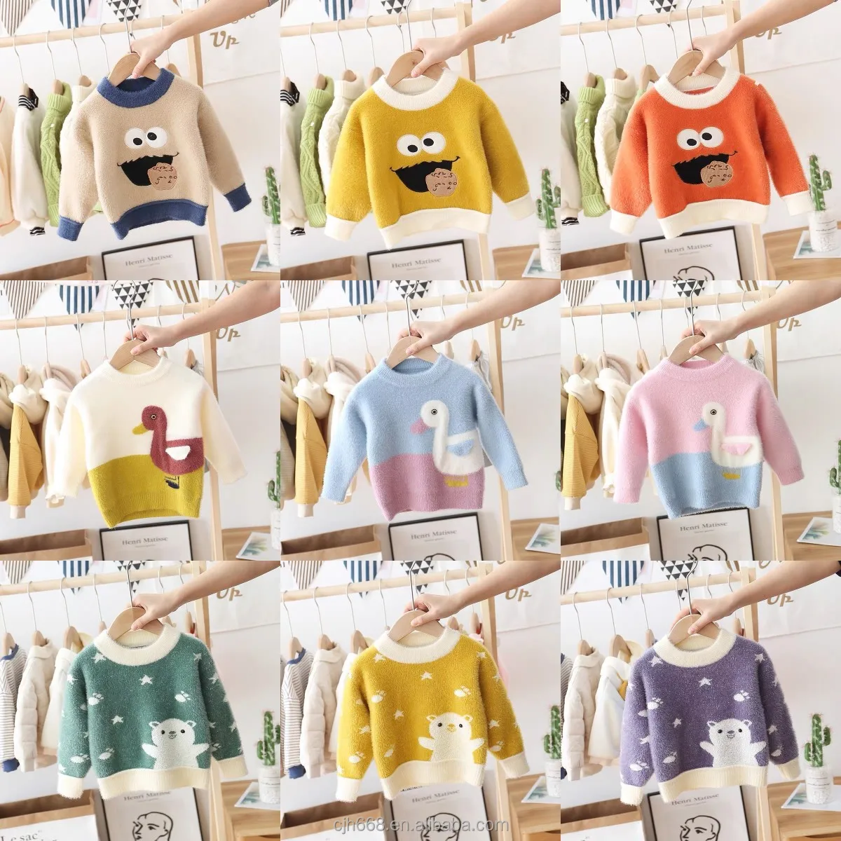 The child of cotton of sweater of cotton of lovely cartoon of sweater of autumn winter warmth of double deck children is low who, Picture
The child of cotton of sweater of cotton of lovely cartoon of sweater of autumn winter warmth of double deck children is low who, Picture