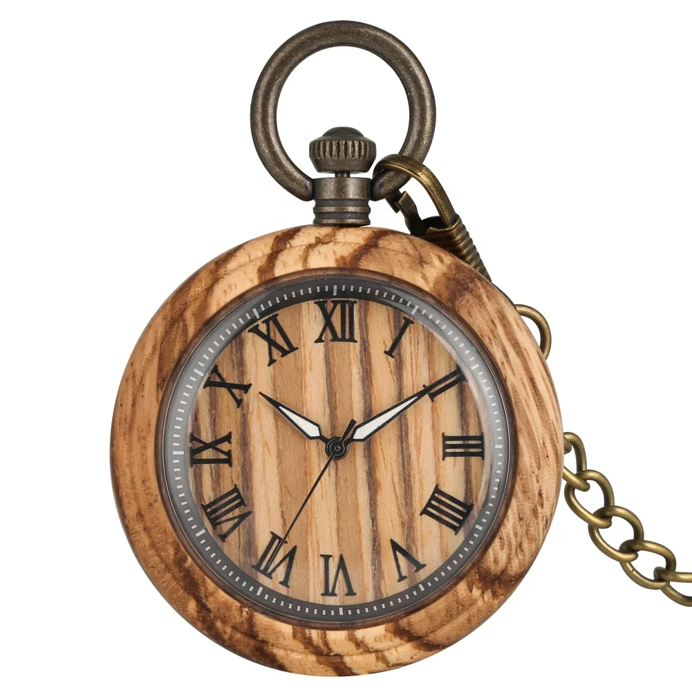 Natural Handmade Vintage Antique Roman Numeral Quartz Spirit Wooden Pocket Watches Taschenuhr
Natural Handmade Vintage Antique Roman Numeral Quartz Spirit Wooden Pocket Watches Taschenuhr