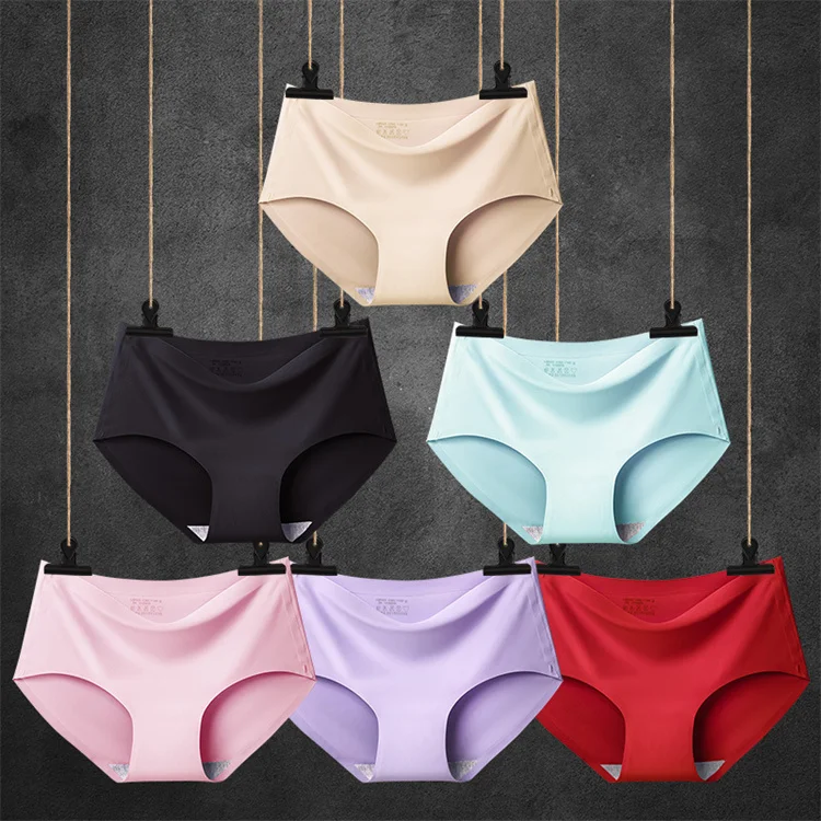 Big size high waist new hot sale Ice Silk solid color underwear lingerie women seamless panties women underwear women's panties
Big size high waist new hot sale Ice Silk solid color underwear lingerie women seamless panties women underwear women's panties