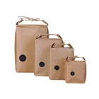 Logo Customization Craft Kraft Paper Box Printing Wholesale Plain Craft Disposable Custom Printed Kraft Food Paper Box