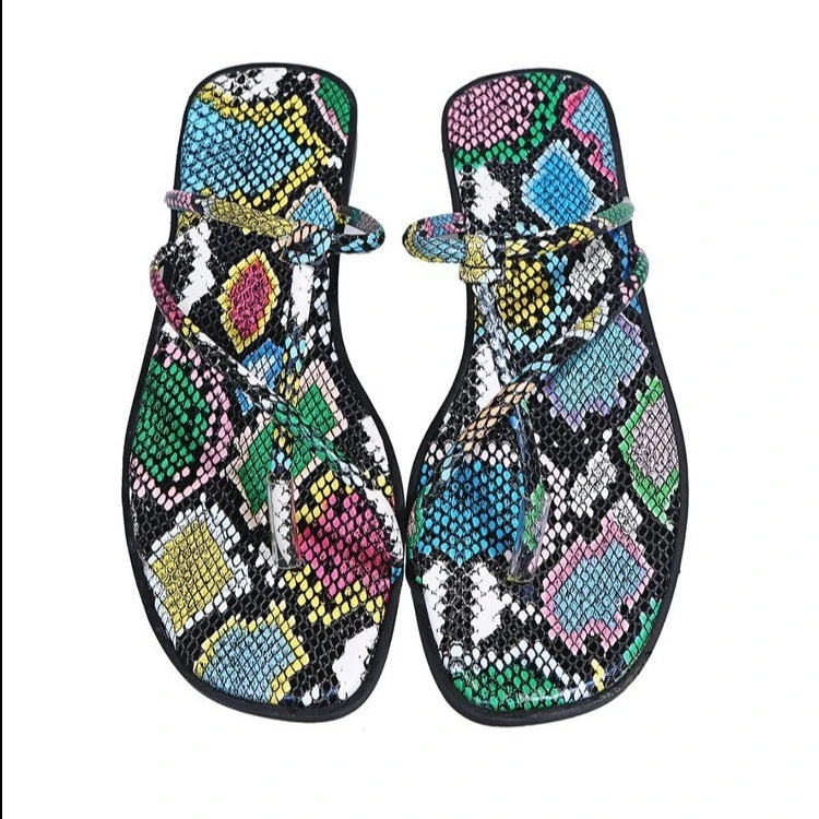 Dropshipping European American Summer Fashion Plus Size Women's Sandals Snake-print Flat Cross Straps Women Flip-Flops Slippers
Dropshipping European American Summer Fashion Plus Size Women's Sandals Snake-print Flat Cross Straps Women Flip-Flops Slippers