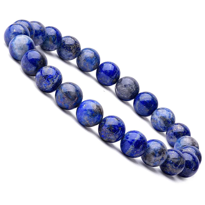 Wholesale 8mm Natural Lapis Lazuli Bracelet Elastic Rope Beaded Bracelets for Men Women
Wholesale 8mm Natural Lapis Lazuli Bracelet Elastic Rope Beaded Bracelets for Men Women