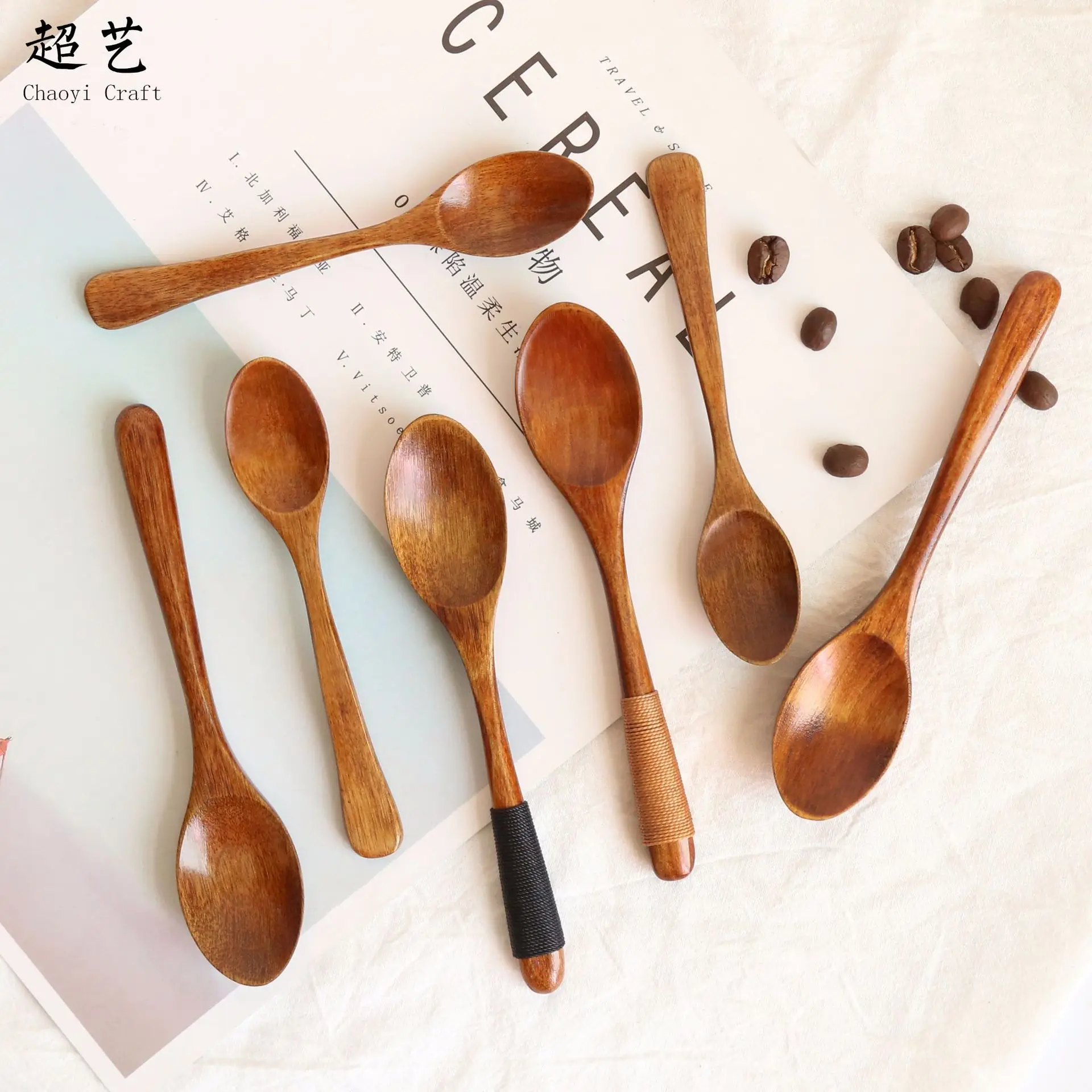 Japanese Solid Wood Small Spoon Children 12.5cm Cutlery Spoon Wrapping Coffee Dessert Wooden Spoon
Japanese Solid Wood Small Spoon Children 12.5cm Cutlery Spoon Wrapping Coffee Dessert Wooden Spoon