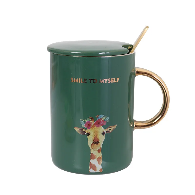 Z 630 Gold rim handgrip ceramic cup creative coffee mug Office tea cup set animal pattern gift mug
Z 630 Gold rim handgrip ceramic cup creative coffee mug Office tea cup set animal pattern gift mug