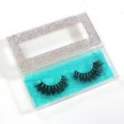 wholesale 3d mink make up lashes customized false eyelash with logo vendor 15mm lashes
