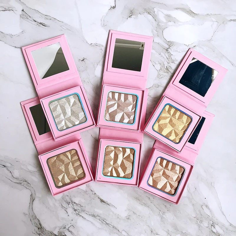 High Quality Not Tested On Animal Bronze Gold Cake Brick Highlighter Makeup, Pink box packaging
High Quality Not Tested On Animal Bronze Gold Cake Brick Highlighter Makeup, Pink box packaging