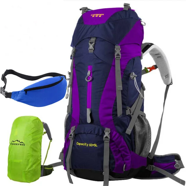 Large capacity outdoor big capacity backpack Multifunctional waterproof hiking backpacks 65L for hiking camping, Multi-color
Large capacity outdoor big capacity backpack Multifunctional waterproof hiking backpacks 65L for hiking camping, Multi-color
