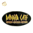 Custom stainless steel zinc alloy die casting 3d enamel metal belt buckle