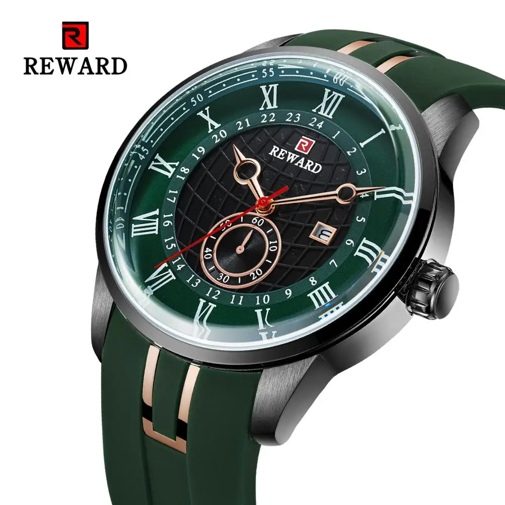 REWARD RD63094M Fashion Men's Watch Quartz Wrist Watch Men Waterproof Military Clock Male Silicone Strap Relogio Masculino
REWARD RD63094M Fashion Men's Watch Quartz Wrist Watch Men Waterproof Military Clock Male Silicone Strap Relogio Masculino