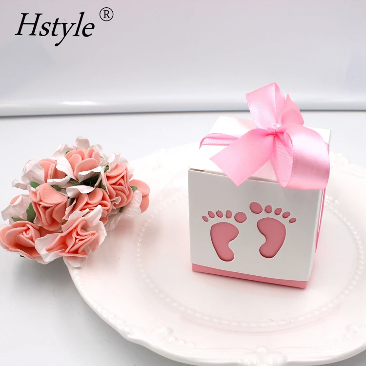 baby shower ribbon favour gift candy boxes wedding favors and
