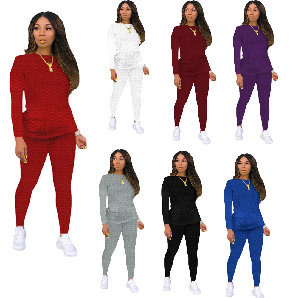 Solid Color Long Sleeve Active Jogger Women Outfit Track Suit 2 Piece Sets Tracksuit, As picture
Solid Color Long Sleeve Active Jogger Women Outfit Track Suit 2 Piece Sets Tracksuit, As picture