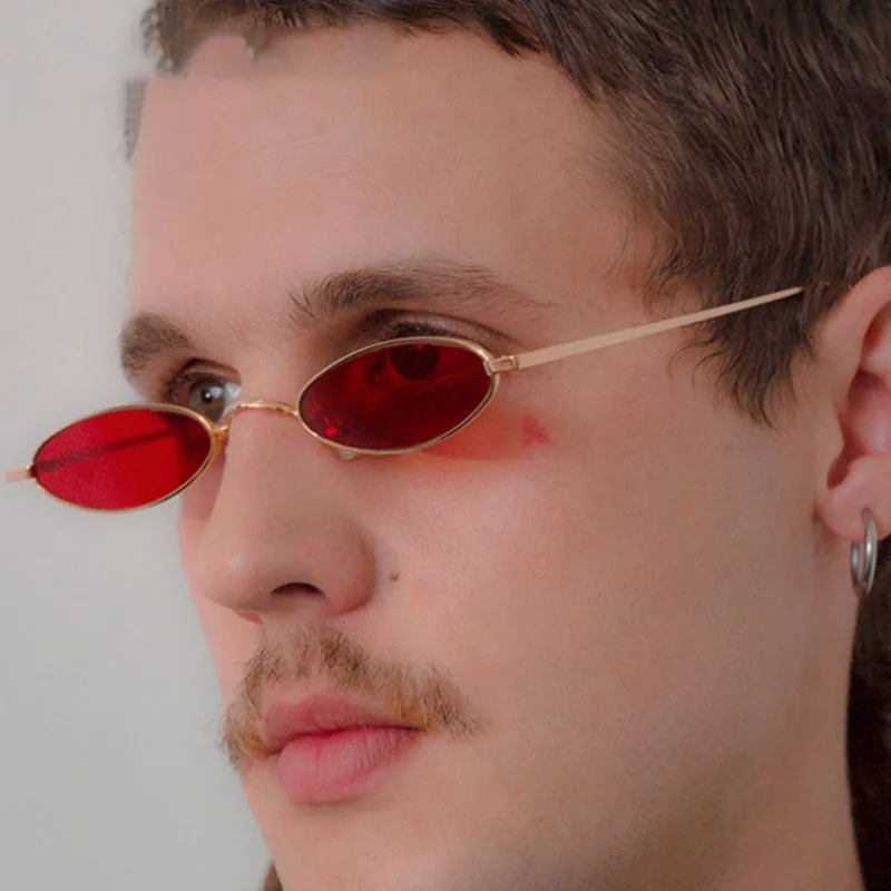 Trendy Metal Small Frame Sunglasses Retro Oval Frame Sunglasses Fashion Ocean Film Cross-Border Sunglasses, Picture
Trendy Metal Small Frame Sunglasses Retro Oval Frame Sunglasses Fashion Ocean Film Cross-Border Sunglasses, Picture