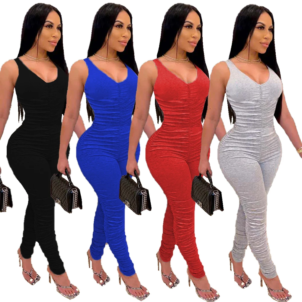 FM-MN8305 new arrivals 2020 sexy women sleeveless jumpsuit one piece jumpsuits, As pictures
FM-MN8305 new arrivals 2020 sexy women sleeveless jumpsuit one piece jumpsuits, As pictures